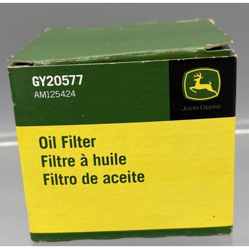 NEW John Deere Oil Filter AM125424 Part GY20577 Product of USA